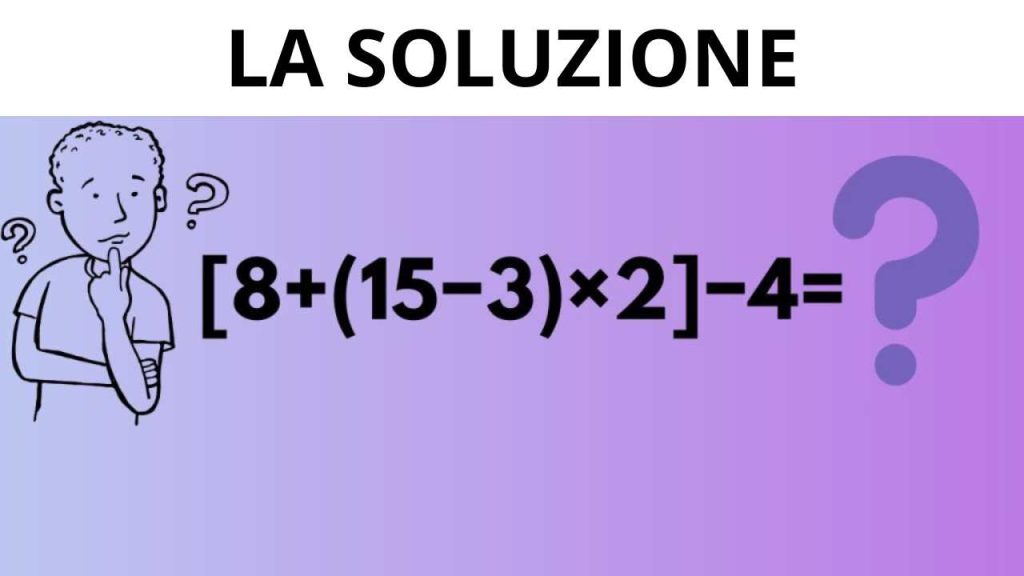 La soluzione