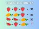 test della frutta