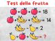 test della frutta