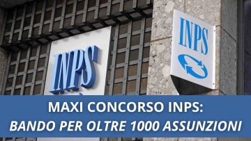 concorso INPS