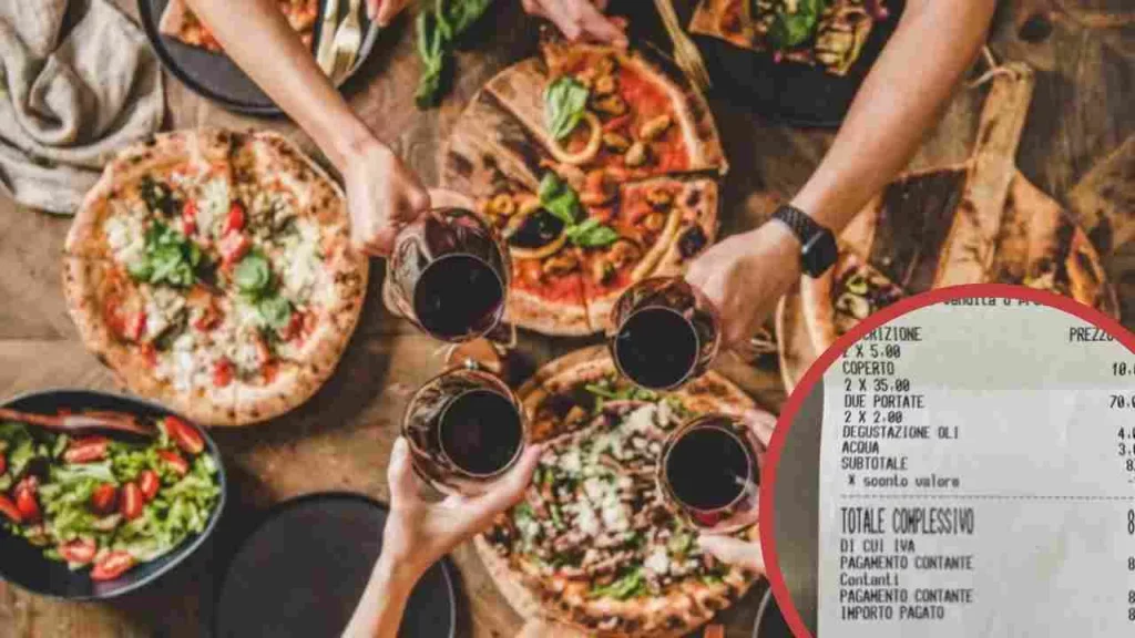 Un vecchio scontrino del 2002 riemerge e mostra quanto costavano 5 pizze e birre: "Sembra uno...