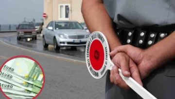 multa auto 100 euro