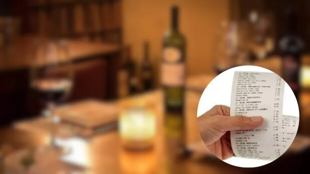 Scontrino cena