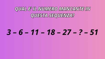 sequenza numerica