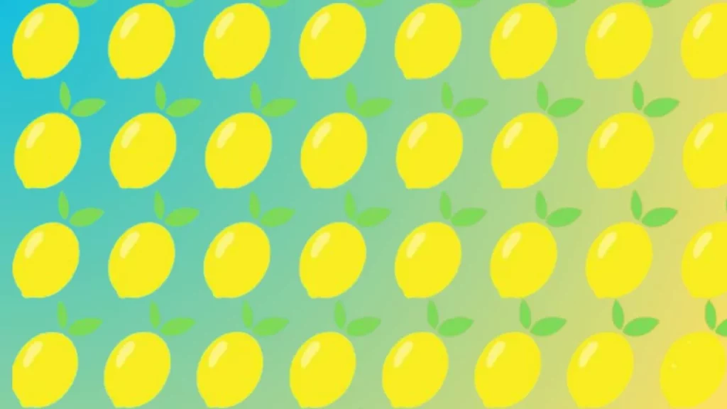 test visivo del limone