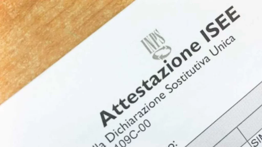 Attestazione ISEE