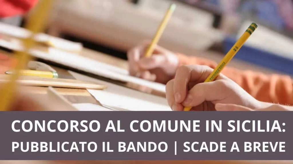 Concorso al Comune in Sicilia