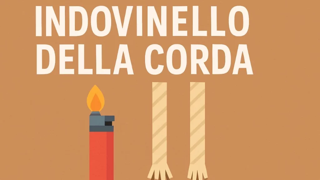 Indovinello Corda