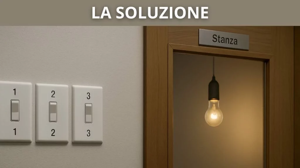 SOLUZIONE INDOVINELLO LAMPADA