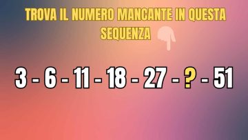 sequenza numerica
