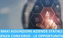 Assunzioni Aziende Statali