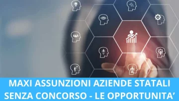 Assunzioni Aziende Statali