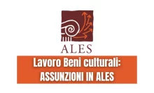ASSUNZIONI ALES BENI CULTURALI