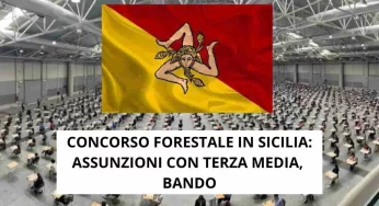 Concorso Forestale Sicilia: Finalmente pubblicato Il Bando per Assunzioni Agenti con Terza Media | Come Candidarsi