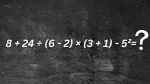 Test di calcolo mentale: risolvi questa espressione aritmetica senza usare la calcolatrice
