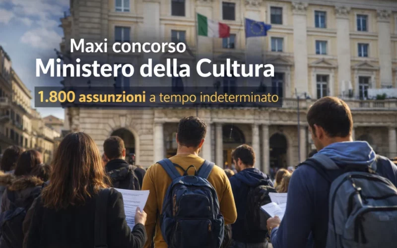 concorso al Ministero della Cultura