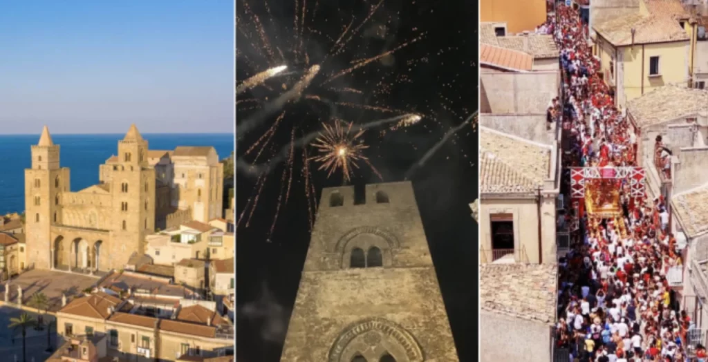 Panorama di un borgo siciliano sul mare, simbolo del successo turistico online