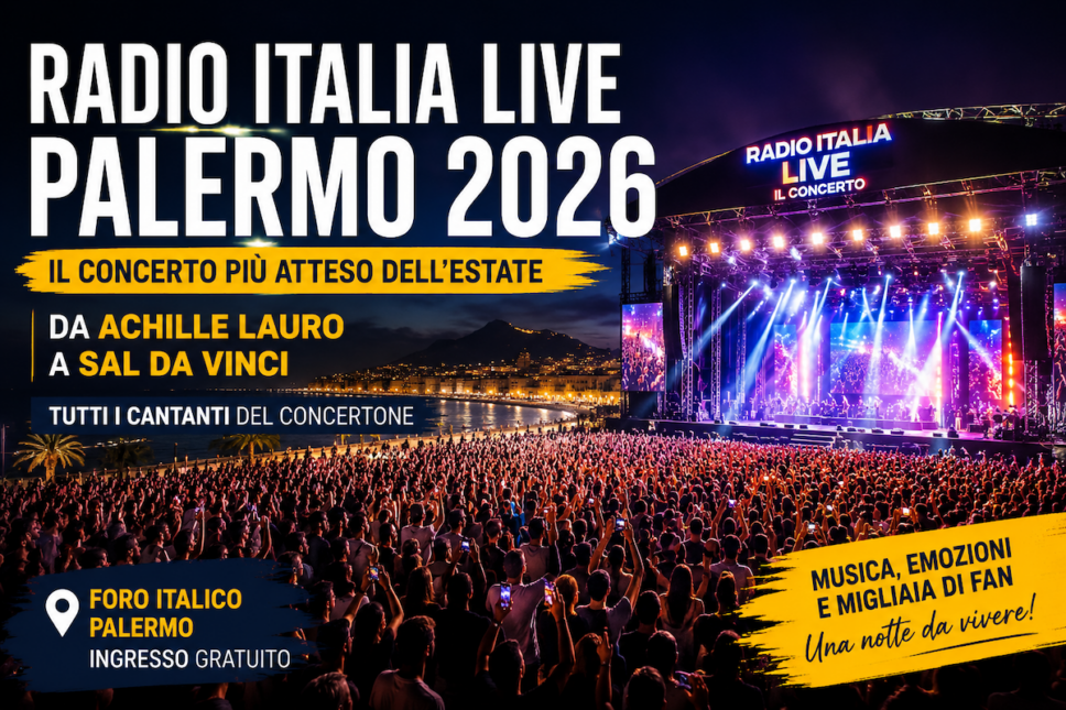 Palermo si prepara ad accogliere uno degli eventi musicali più attesi dell'anno. Torna infatti Radio...
