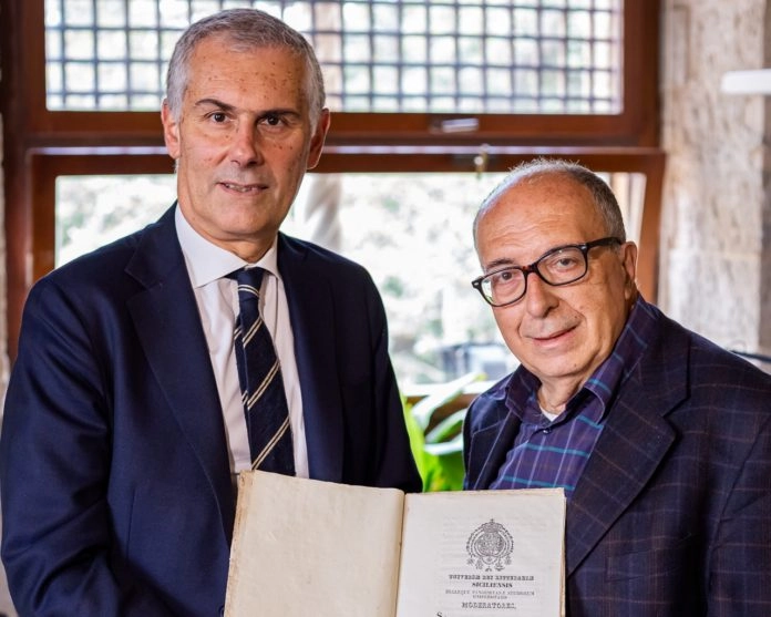 Un diploma di laurea del 1837 è stato donato ad UniPa e sarà esposto nel Museo dell'Università di...