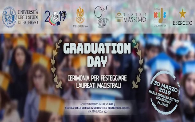 Il prossimo Graduation Day sarà il 30 marzo