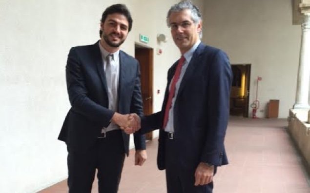 Il rettore dell’Università degli Studi di Palermo, Fabrizio Micari, ha ricevuto allo Steri il...