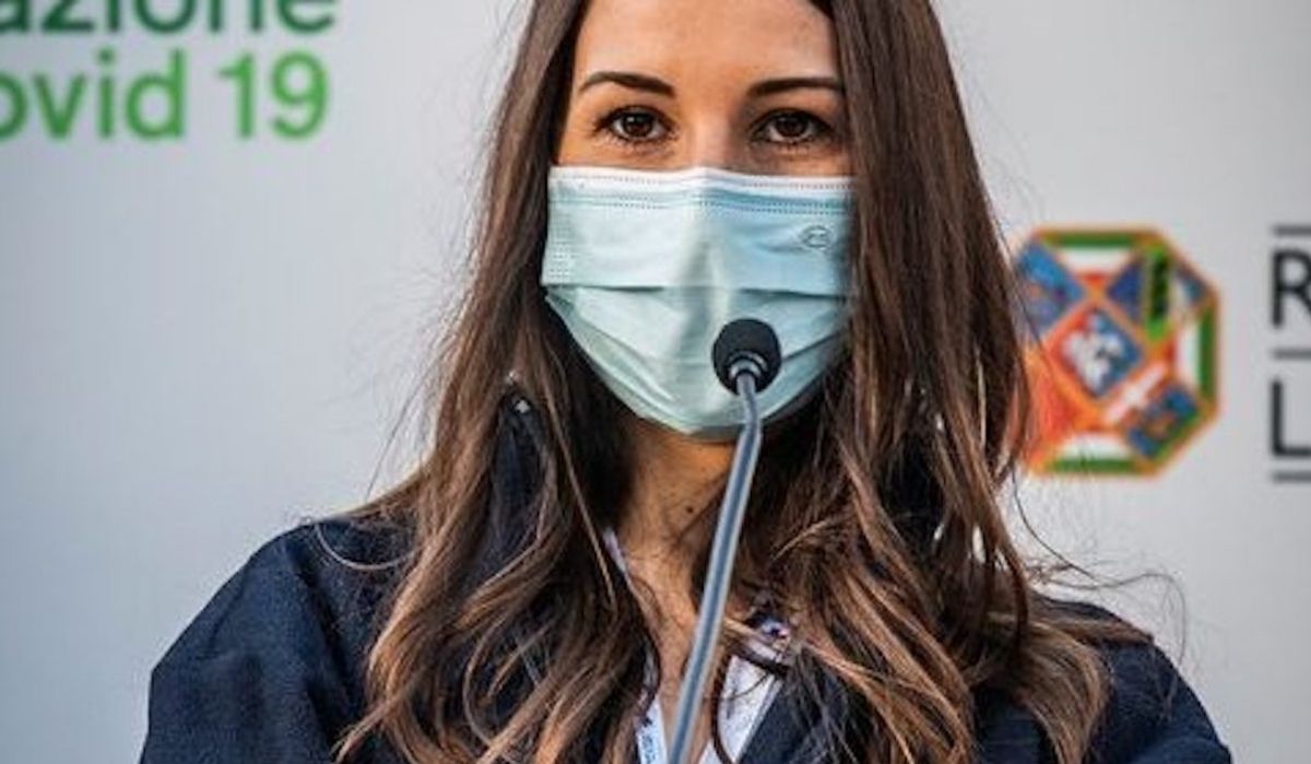 minacce di morte prima vaccinata d'italia