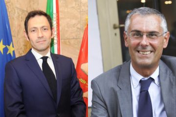 Ruggero Razza e Fabrizio Micari