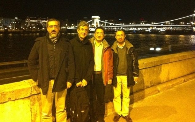 Salvatore Miccichè, Rosario Mantegna, Wei-Xing Zhou e Michele Tumminello