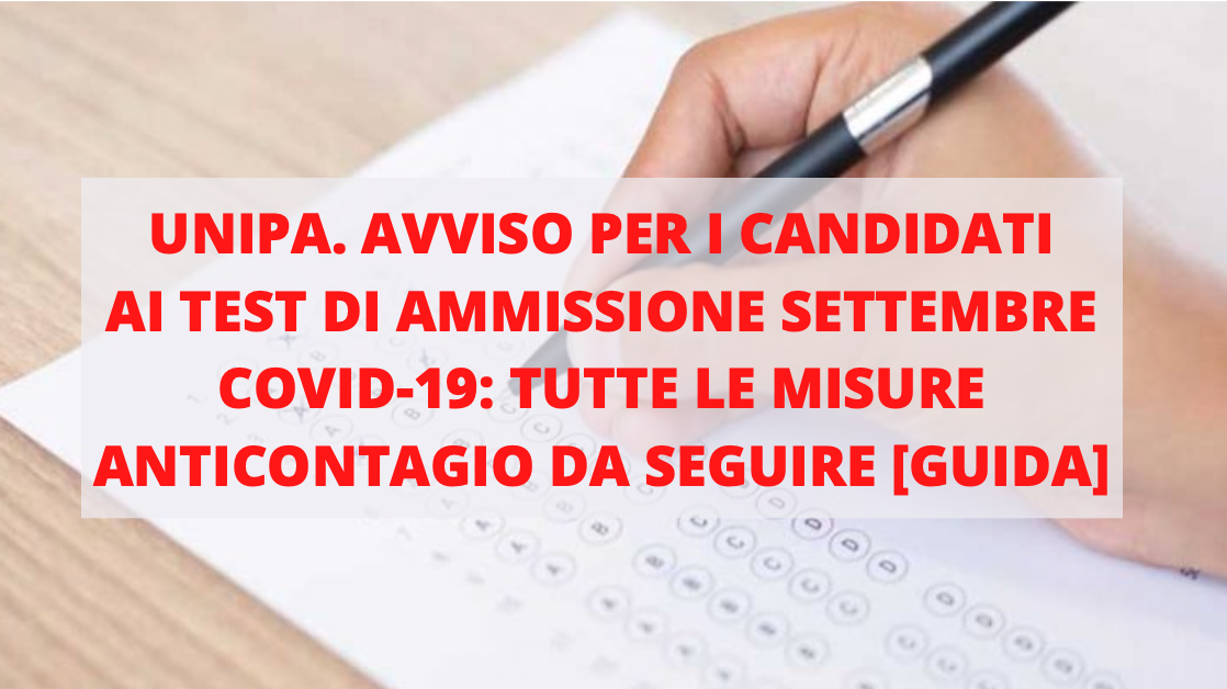 Università di Palermo - In ottemperanza del D.R. n. 2365 del 3 agosto 2020 (all. A) con il quale è...