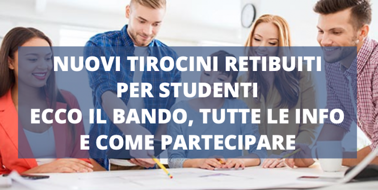 Tirocinio Post Laurea Psicologia Retribuito 2020