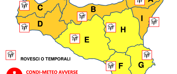 allerta meteo sicilia