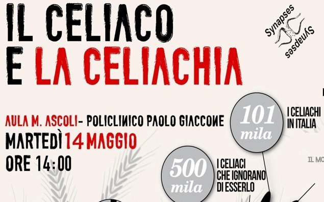 Il celiaco e la celiachia sarà il tema dell'incontro, organizzato da Synapses e Udu Palermo, che si...