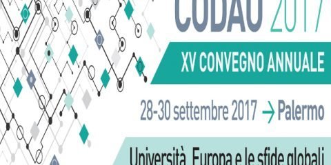 Dal 28 al 30 settembre a Palermo il convegno nazionale del Codau
