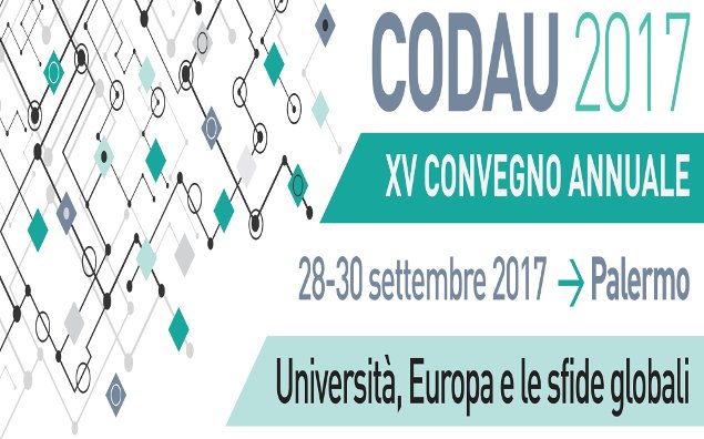 Dal 28 al 30 settembre a Palermo il convegno nazionale del Codau