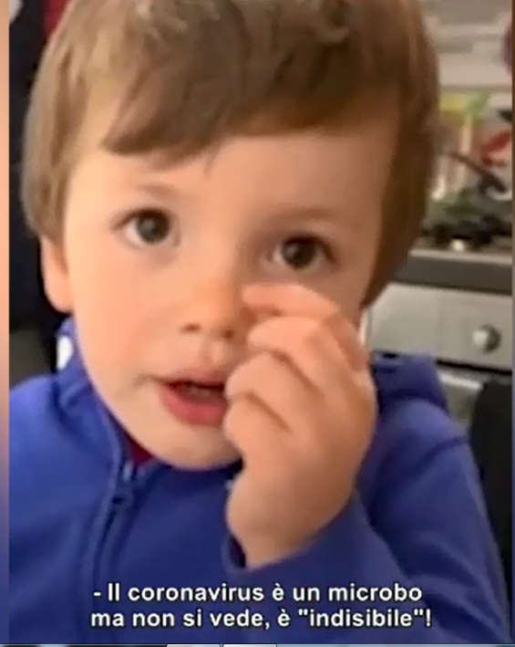 covid secondo i bambini