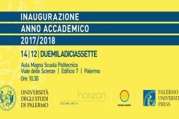 Il 14 dicembre l'inaugurazione dell'anno accademico 2017/2018 di Unipa
