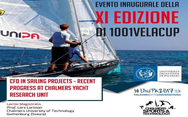 Allo Steri cerimonia inaugurale del Trofeo 1001 VELAcup e lectio magistralis di Larsson