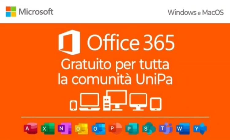 UniPa. Microsoft Office 365 GRATIS per tutta la comunità studentesca. Ecco come ottenerlo